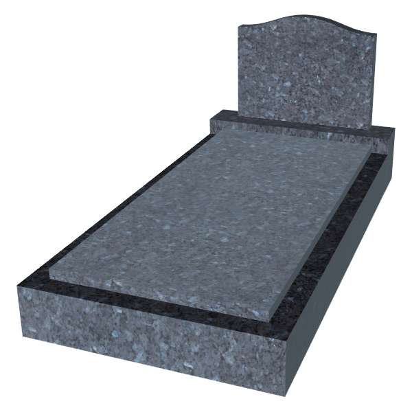 Nagrobek tradycyjny Blue Pearl