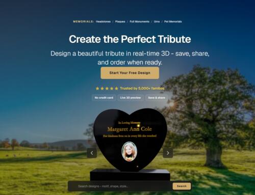 Projektowanie nagrobków i tablic pamiątkowych online – Forever Shining